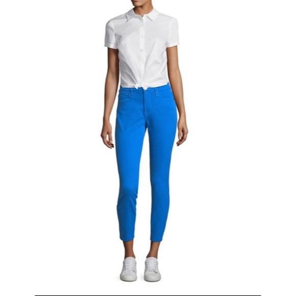 FRAME GORGEOUS COBOLT BLUE LE HIGH SKINNY ( SAME AS RED) - Picture 1 of 2